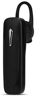 M163 Mini Bluetooth Oortelefoon Bluetooth Headset Oorhaakje Draadloze Oortelefoon Handsfree Stereo Bass Met Microfoon Voor Alle Smartphones zwart