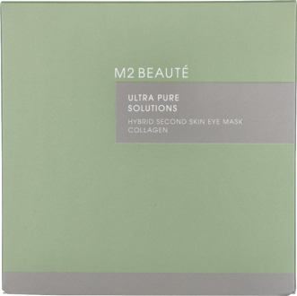 M2 Beauté ULTRA PURE SOLUTIONS HYBRID SECOND EYE MASK COLLAGEN - 7 ST