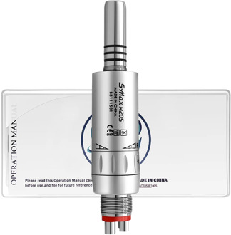 M205-M4 Dental Inner Water Spray Low Speed Set Parts 4 Hole Air Motor For X25/X65 Contra Angle Straight Handpiece Non-optic