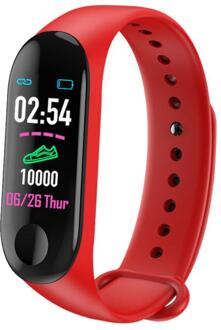 M3 Plus Smart Bluetooth Sport Armband Hartslag Bloeddrukmeter Fitness Tracker Smart Band Waterdichte Smartwatch 01