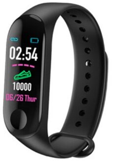 M3 Smart Horloge Smart Band Hartslagmeter Bloeddrukmeter Fitness Tracker Sport Horloge Slimme Armband Smart Polsband