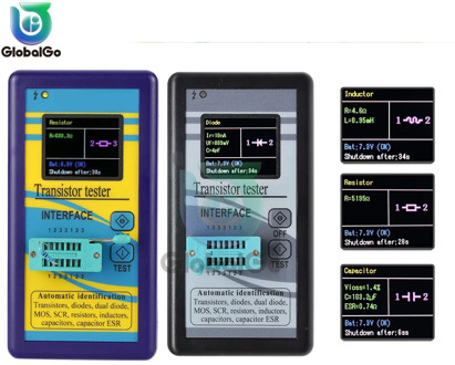 M328 Multi-Purpose Transistor Tester Diode Resistor ESR Capacitance LCR Meter Portable New Component