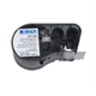 M4-51-427 gelamineerde vinyl labels zwart op wit/transparant | 63,5 mm x 25,4 mm (origineel)