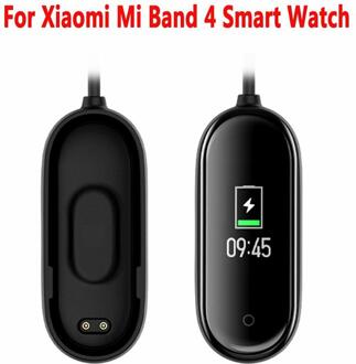 M4 Smart Armband Voor Mi Band 4 Smart Horloges Smartwatch Polsbandje Hartslag Bloeddruk Waterdichte Fitness Tracker USB lader