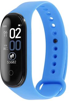 M4 Smart Sport Bloeddruk Hartslagmeter Met Horloge Mannen En Vrouwen Monitor Multifunctionele Waterdichte armband