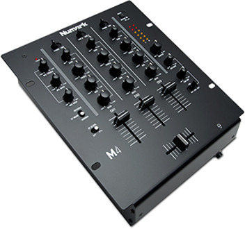 M4 Total Black 3-kanaals scratch mixer