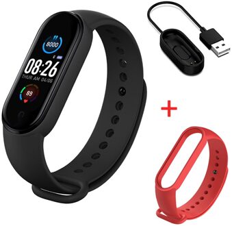 M5 Smart Band Mannen Vrouwen M5 Smart Horloge Hartslag Bloeddruk Sleep Monitor Stappenteller Bluetooth Verbinding Voor Ios Android 1