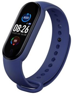M5 Sport Smart Horloge Mannen Bluetooth Horloge Polsbandje Vrouwen Call Smartwatch Spelen Muziek Armband Smartband Paars