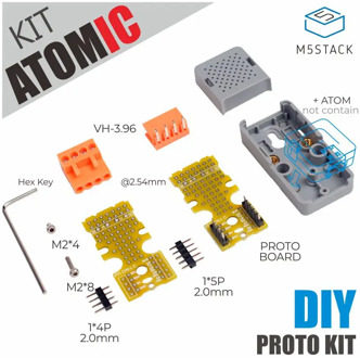 M5Stack ATOMIC DIY Proto Kit Atom Expansion Board DIY Node Controller Peripheral Connection