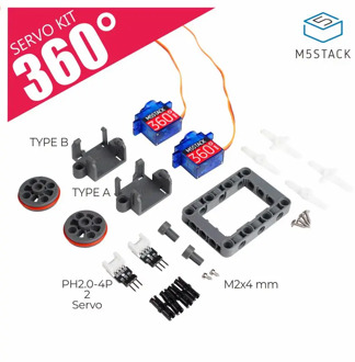 M5Stack Official Servo Kit 360 Degree Micro Servo 9g SG90 Servo For Arduino UIFlow Helicopters Drones Airplane