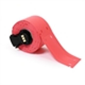 M6-25x75-7643-RD polyurethaan tags rood | 25 mm x 75 mm (origineel)