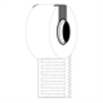 M6-30x4.2-7596-WT vinyl labels wit | 30 mm x 4,20 mm (origineel)