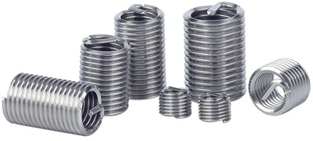 M6x1.0x2 10PCs Wire Threaded Insert Kit Stainless Steel Repair Insert Fastener Connection Tools Household Tool Kits