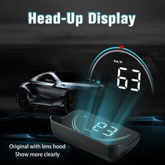 M8 Auto Hud Head Up Display OBD2 Ii Euobd Overspeed Waarschuwing Systeem Projector Voorruit Auto Elektronische Boordcomputer