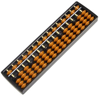 M89CNew Plastic Abacus 15 Cijfers Rekenkundige Tool Kid 'S Math Leren Aid Caculating Speelgoed