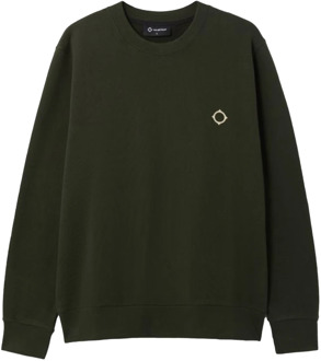 MA.STRUM Groene Sweaters Ma.strum , Green , Heren - 2Xl,Xl,L,M
