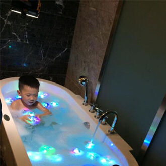 Maak Bath Time Fun Kleur Veranderende Kids Bad Grappige Led Light Toy Party In The Tub