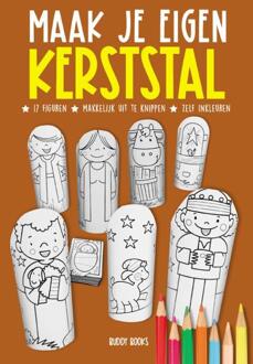 Maak je eigen kerststal - 5 ex. -   (ISBN: 9789087821319)