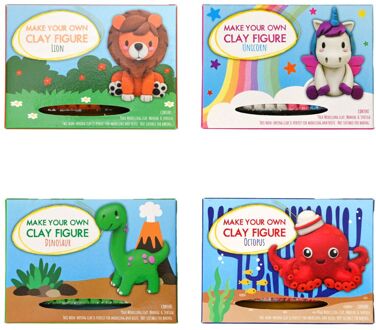 Maak je eigen klei figuur set