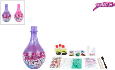 Maak je eigen slijm set in toverfles verschillende