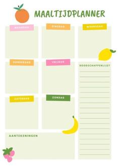 Maaltijdplanner -  Andries B.V. (ISBN: 9789465190433)