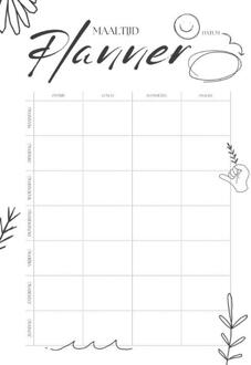 Maaltijdplanner -  Andries B.V. (ISBN: 9789465190457)