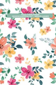 Maaltijdplanner - Boodschappenlijst En Menuplanner - Gold Arts Books