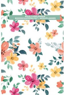 Maaltijdplanner - Boodschappenlijst En Menuplanner - Gold Arts Books