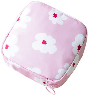 Maandverband opbergtas travel organizer Waterdichte Vrouwen Toiletartikelen cosmetische zakken beauty Lippenstift make-up tas Make up Gevallen H7