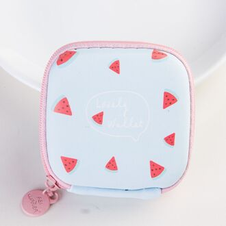 Maandverband Organizer Purse Houder Hygiëne Menstruatie Panty Pad Pakket Servet Zak Wasbare Waterdicht Panty Liners Make-Up Set watermeloen