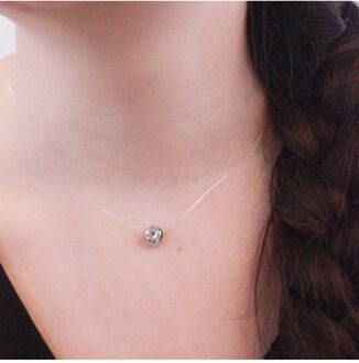 Maanhangers - Oostenrijks kristal Wit Zilver