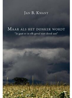 Maar als het donker wordt - Boek Jan B. Kwant (9082591804)