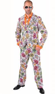 Maatpak Mexican skull Multikleur - Print