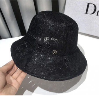 Mable bucket hat | black - maat One size Zwart