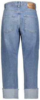 Mac baggy; l; d438; trousers ladies 0361231490 d438 Indigoblauw - 36