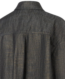 MAC Blouse lange mouw 0236012190 - maat L Blauw