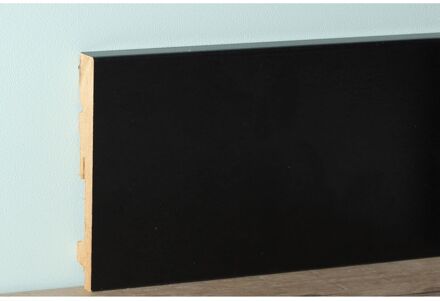 Mac Lean Hoge Plint Classic Robuust - Zwart - 240cm - 18x120mm
