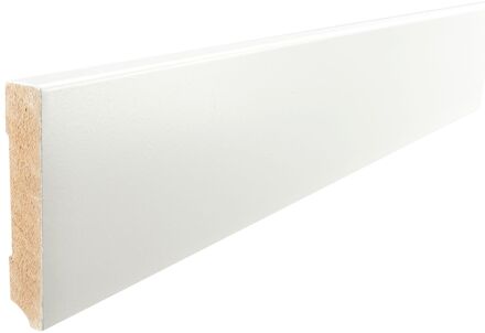 Mac Lean Hoge Plint - Mdf - Gelakt - Ral 9010 - 240 Cm - 15x120mm