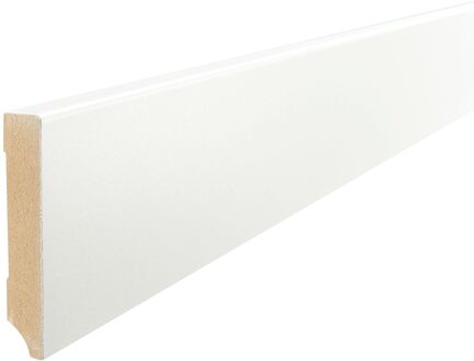 Mac Lean Hoge Plint Ral 9010 - Mdf - Gelakt - 240cm - 15x90mm