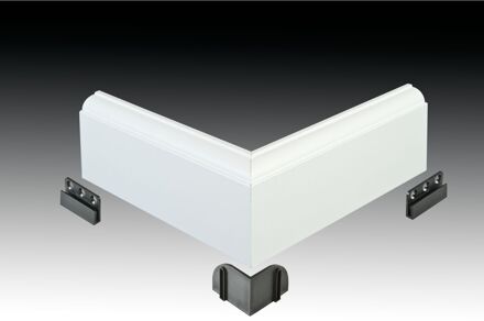 Mac Lean Plinthoek De Luxe Buitenhoek 18x75mm