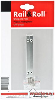 Mac Lean Rail & Roll Handgreep Aluminium Recht Pakket