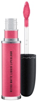 Mac Retro Matte Liquid Lipcolour - lipstick Metallic Rose
