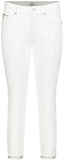 Mac Rich Slim Licht Denim Jeans MAC , White , Dames - 2Xl,Xl,L,M,S