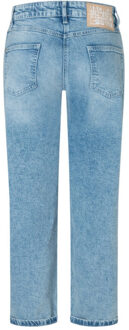 MAC Straight blue denim - maat S Blauw