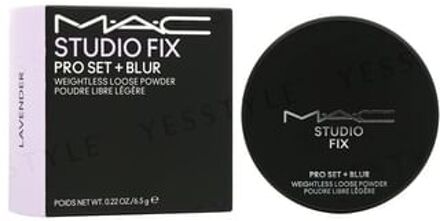 Mac Studio Fix Pro Set + Blur Weightless Loose Powder Lavender - 6.5g