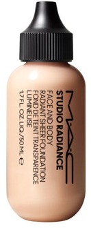 Mac Studio Radiance Face and Body Radiant Sheer Foundation W1