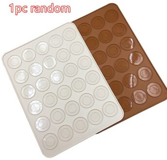 Macarons Siliconen Bakken Mat Vel Gebak Oven 30 Cavity Bakken Mat Voor Mold Deeg Macaroo Pizza Deeg Non-stick maker Levert