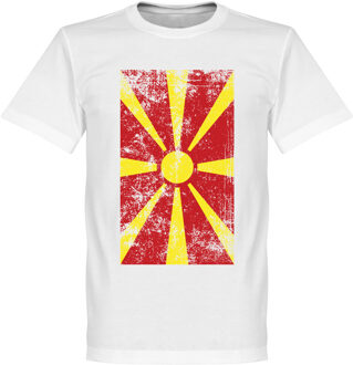 Macedonië Flag T-Shirt - XL