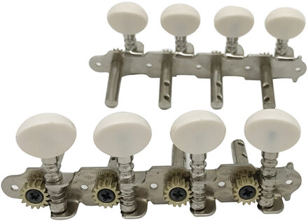 Machines Tuners Pinnen Tuning Sleutel Met Witte Parel Knoppen 4L + 4R Voor Mandoline