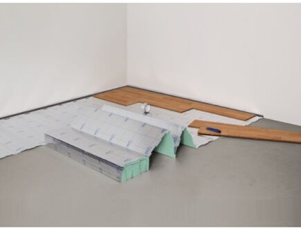 Maclean Laminaat Ondervloer Isotac Aquastop - Vloerverwarming/verkoeling - 5mm - 20db - 13,8m²